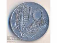 Ιταλία 10 λίρες το 1968