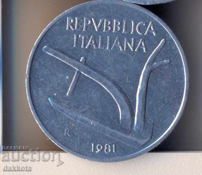 Ιταλία 10 λίβρες 1981 με τιμή 0.60 BGN | € 0.31 Ιταλία 10 λίβρες 1981 με τιμή 0.60 BGN | € 0.31