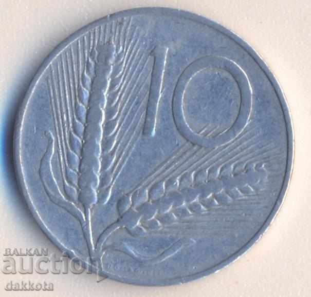 Ιταλία 10 λίρες το 1952