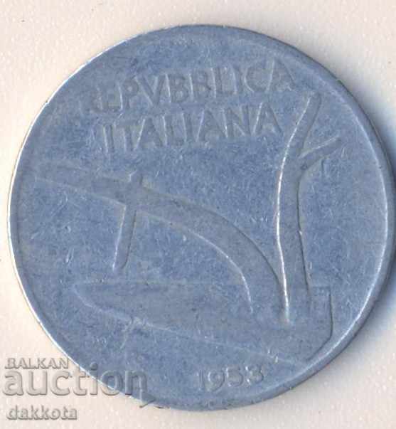 Italy 10 pounds 1953 year with price 1.70 BGN | € 0.87 Italy 10 pounds 1953 year with price 1.70 BGN | € 0.87