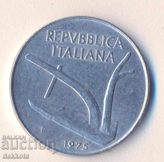 Italy 10 pounds 1975 year with price 0.50 BGN | € 0.26 Italy 10 pounds 1975 year with price 0.50 BGN | € 0.26