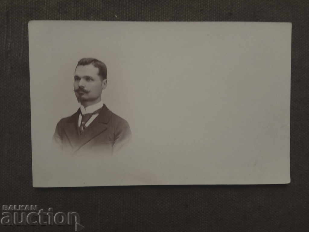 Postcard - photo, man Postcard - photo, man