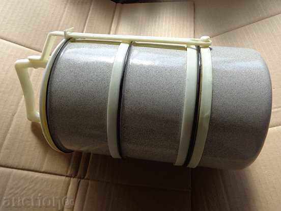 Enamelled jugs set of suits, household pots - 7 Enamelled jugs set of suits, household pots - 7