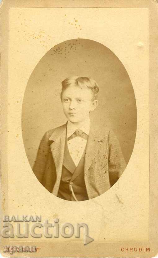 1882 - FOTOGRAFIE Veche - CARTEA DE CARTE - M1956
