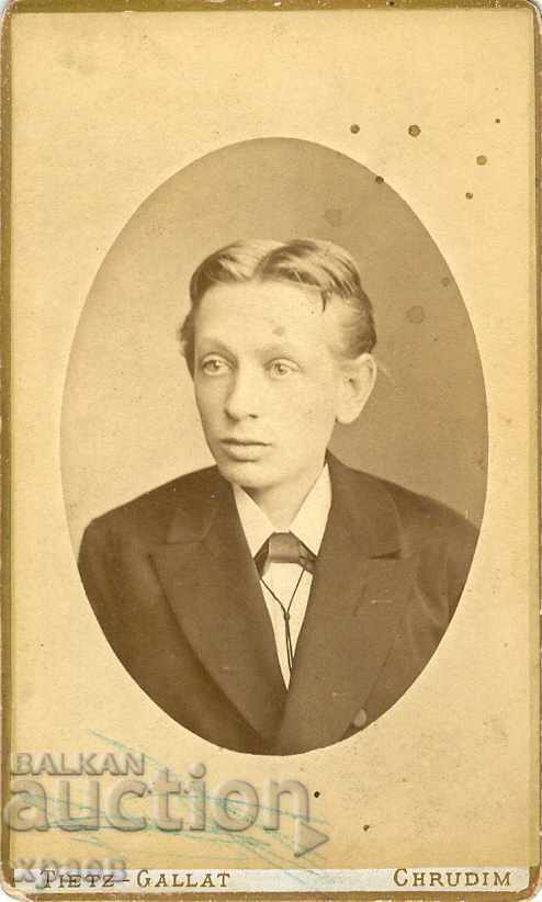 1882 - FOTOGRAFIE Veche - CARTEA DE CARTE - M1957