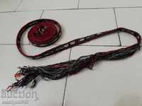 Old hand-woven harness at the beginning of XXVe 3.15 meters costume