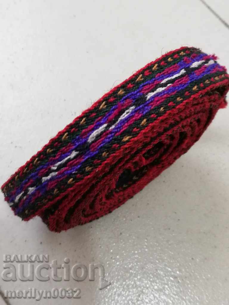 Old hand-knitted belt 1.95 meters belt costume belt with price 69.00 BGN | € 35.28 Old hand-knitted belt 1.95 meters belt costume belt with price 69.00 BGN | € 35.28