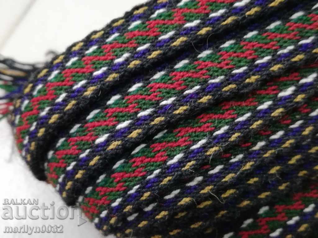 Delivery of Old hand-woven belt 2.65 meters belt costume belt Delivery of Old hand-woven belt 2.65 meters belt costume belt