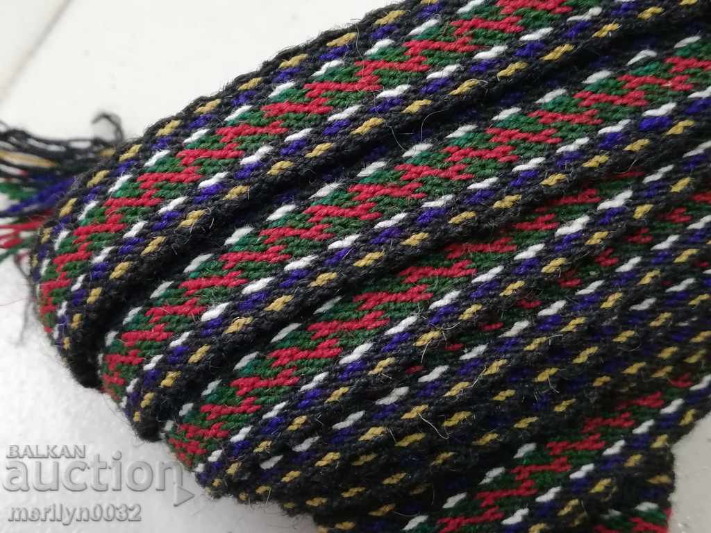 Old hand-woven belt 2.65 meters belt costume belt - 7 Old hand-woven belt 2.65 meters belt costume belt - 7