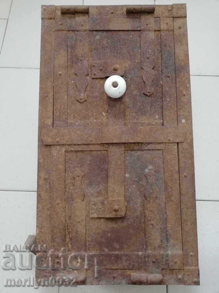 An old door from a stove fireplace jam - 7 An old door from a stove fireplace jam - 7