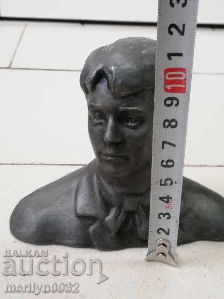Metal bust Sergei Esenin figure plastic figure - 5 Metal bust Sergei Esenin figure plastic figure - 5
