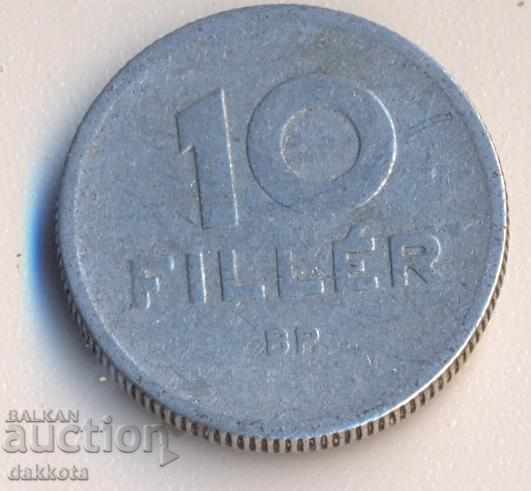 Hungary 10 fillets 1951