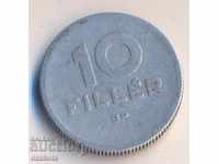 Hungary 10 fillets 1959