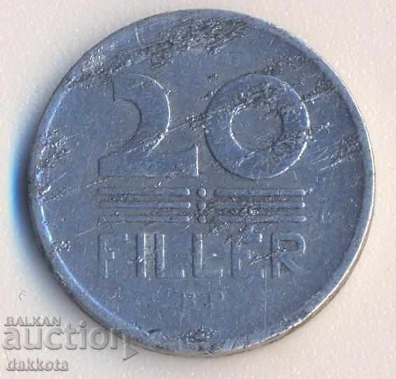 Унгария 20 филера 1959 година