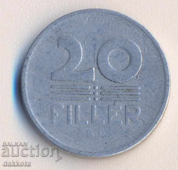 Hungary 20 fillets 1953