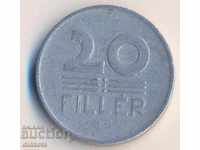 Hungary 20 fillets 1965 year