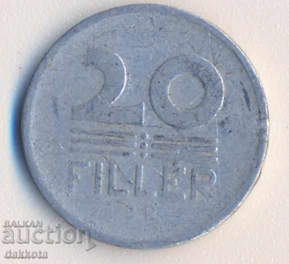 Унгария 20 филера 1955 година