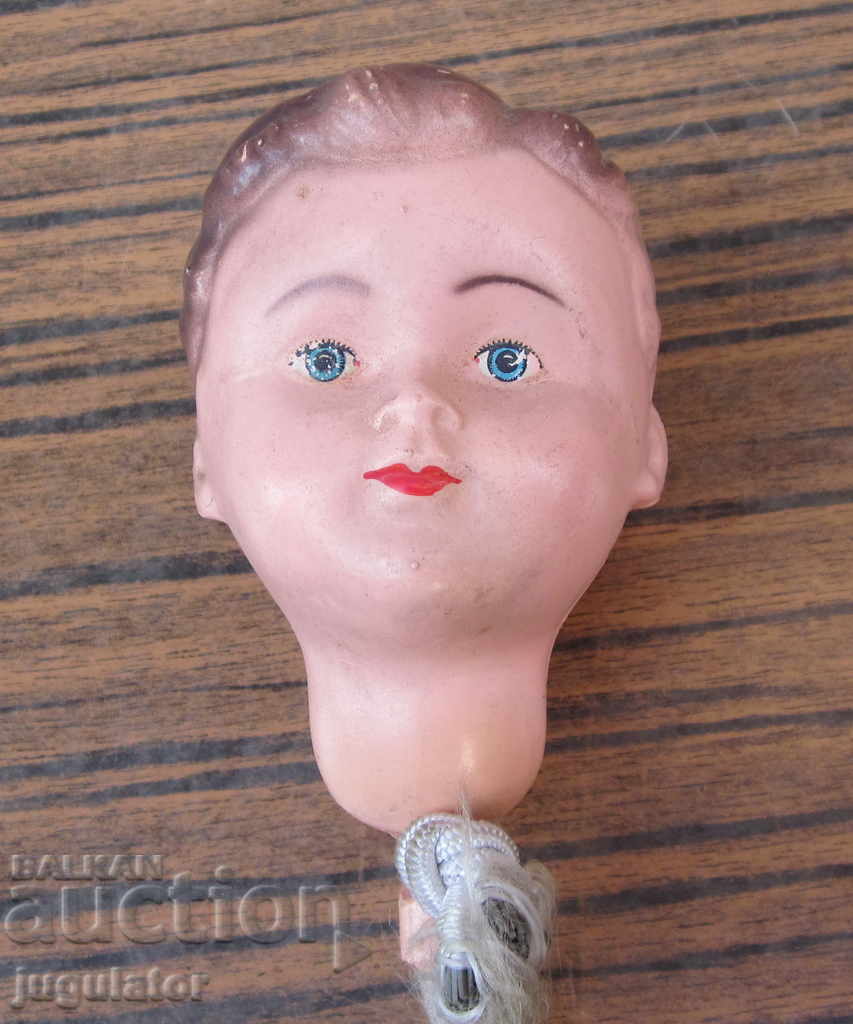 an old celluloid head for an ancient Art Deco German doll with price 20.00 BGN | € 10.23 an old celluloid head for an ancient Art Deco German doll with price 20.00 BGN | € 10.23