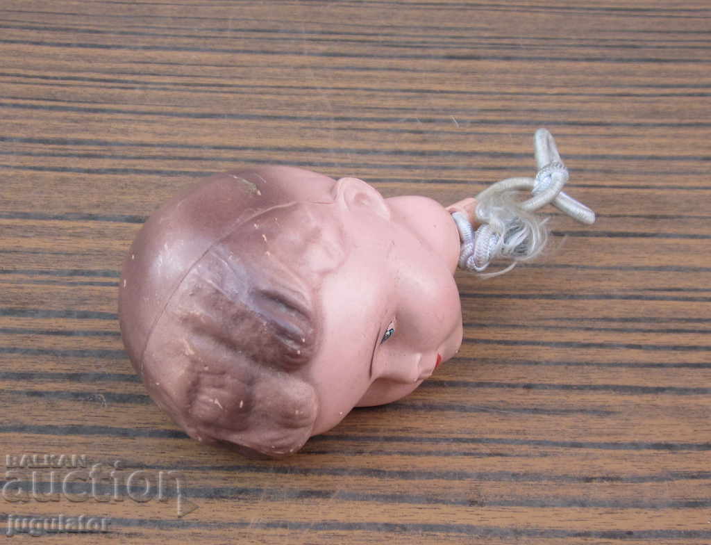 an old celluloid head for an ancient Art Deco German doll - 6 an old celluloid head for an ancient Art Deco German doll - 6