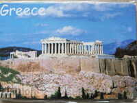Метален магнит от Атина, Гърция-серия-4