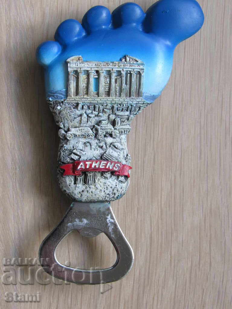 Opener magnet from Athens, Greece-series-7 with price 11.80 BGN | € 6.03 Opener magnet from Athens, Greece-series-7 with price 11.80 BGN | € 6.03