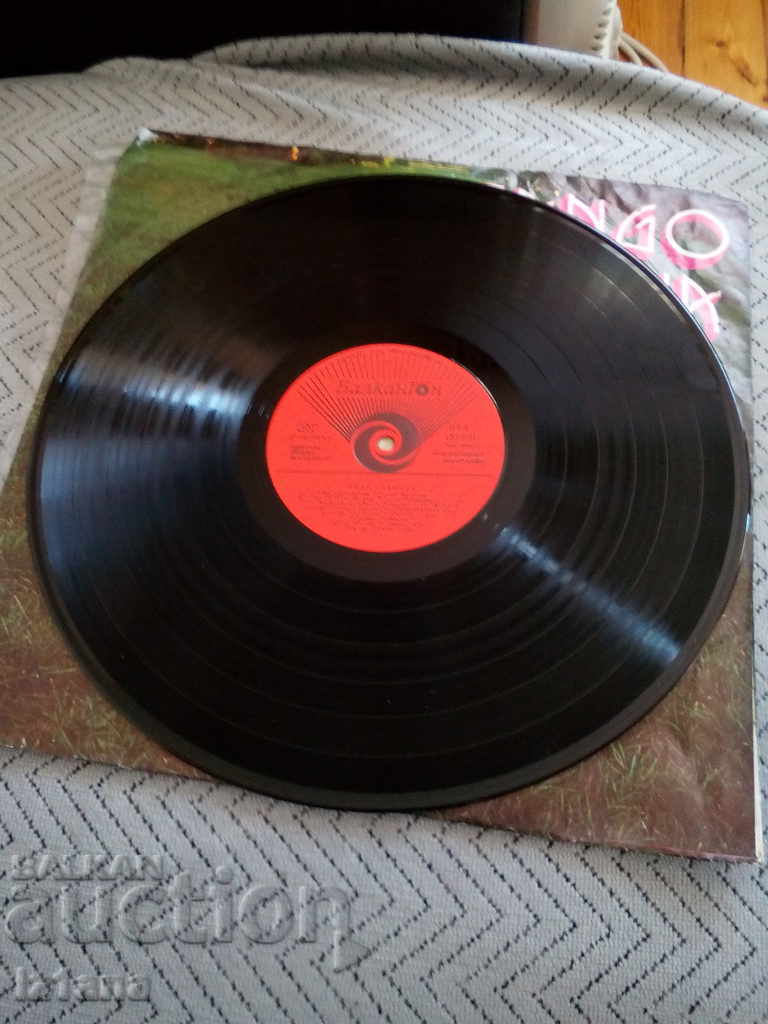 Auction  Gramophone plate Lily Ivanova Tango