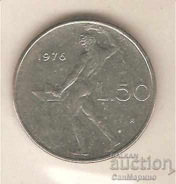 +Italia 50 lire 1976