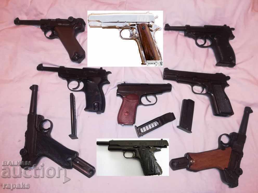 Rare Kolt Model 1860 revolver pistol. Massive REPLICA - 7 Rare Kolt Model 1860 revolver pistol. Massive REPLICA - 7