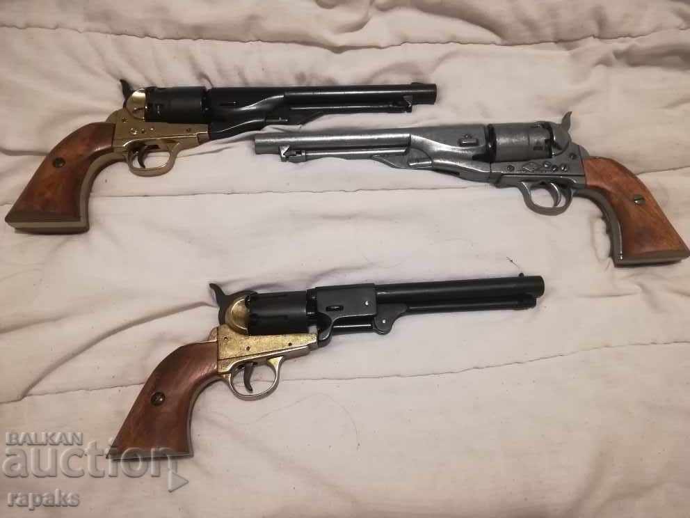 Pistol revolver rar Kolt Model 1860. REPLICA masivă
