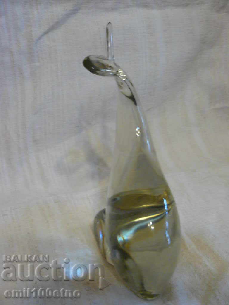 Massive glass figure - a fish-shaped watermelon with price 17.00 BGN | € 8.69 Massive glass figure - a fish-shaped watermelon with price 17.00 BGN | € 8.69