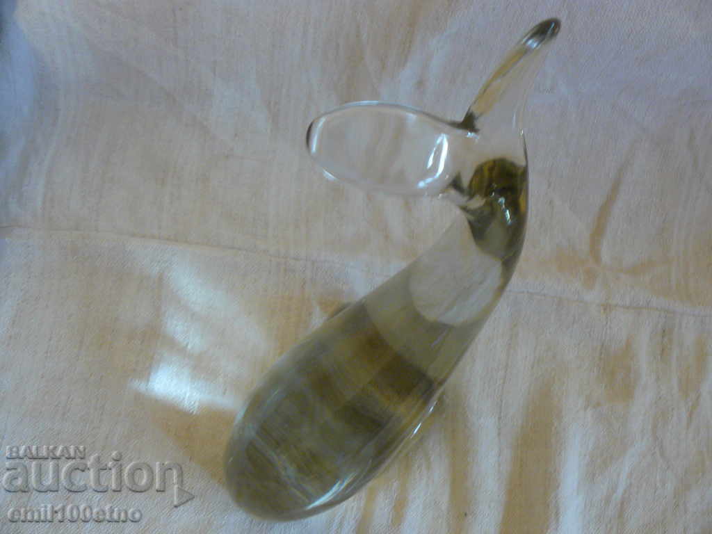 Massive glass figure - a fish-shaped watermelon - 7 Massive glass figure - a fish-shaped watermelon - 7