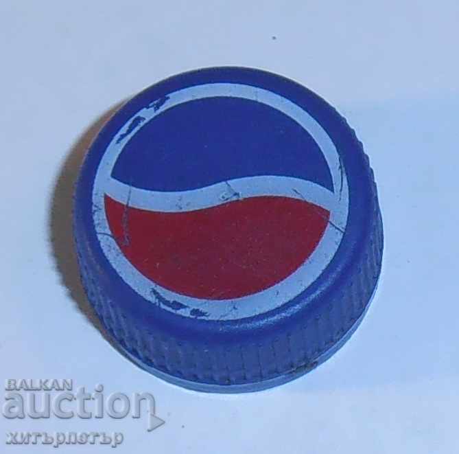 Plastic cap Pepsy emblem