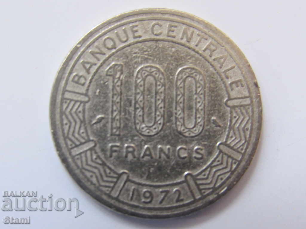 Chad - 100 francs, 1972 (rare) -347 m with price 19.00 BGN | € 9.71 Chad - 100 francs, 1972 (rare) -347 m with price 19.00 BGN | € 9.71