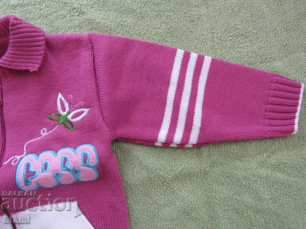 Vesta noua pentru bebelusi cu broderie pentru fete - 6 Vesta noua pentru bebelusi cu broderie pentru fete - 6