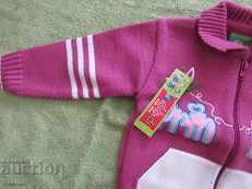 Vesta noua pentru bebelusi cu broderie pentru fete - 7 Vesta noua pentru bebelusi cu broderie pentru fete - 7