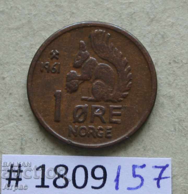 1 p. 1961 Norway