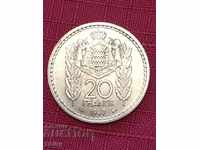 Монако 20 франка 1947г.