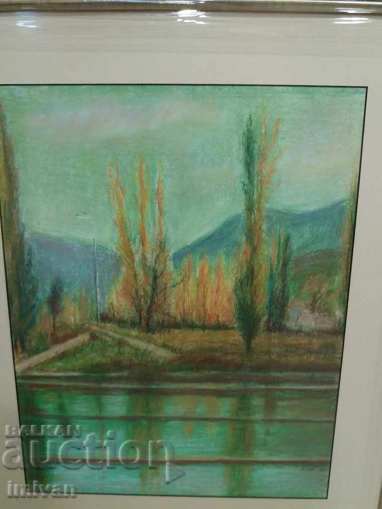 painting KOSTADIN BODUROV (1928-2011) with price 600.00 BGN | € 306.78 painting KOSTADIN BODUROV (1928-2011) with price 600.00 BGN | € 306.78