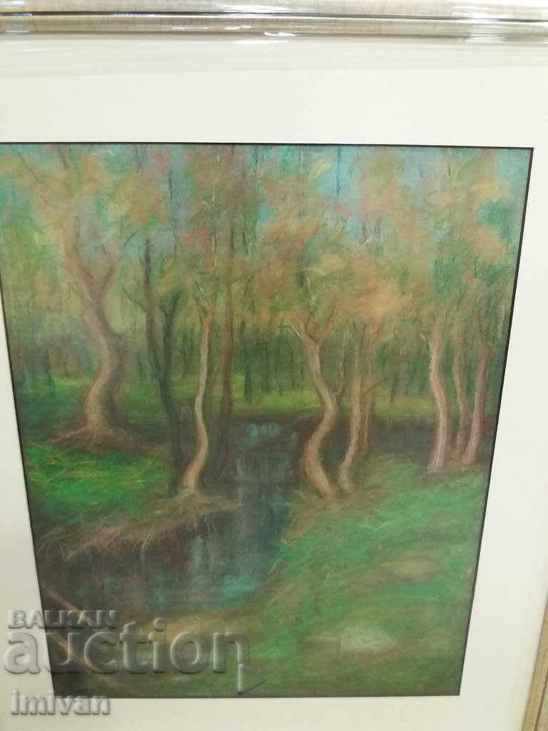 painting KOSTADIN BODUROV (1928-2011) with price 600.00 BGN | € 306.78 painting KOSTADIN BODUROV (1928-2011) with price 600.00 BGN | € 306.78