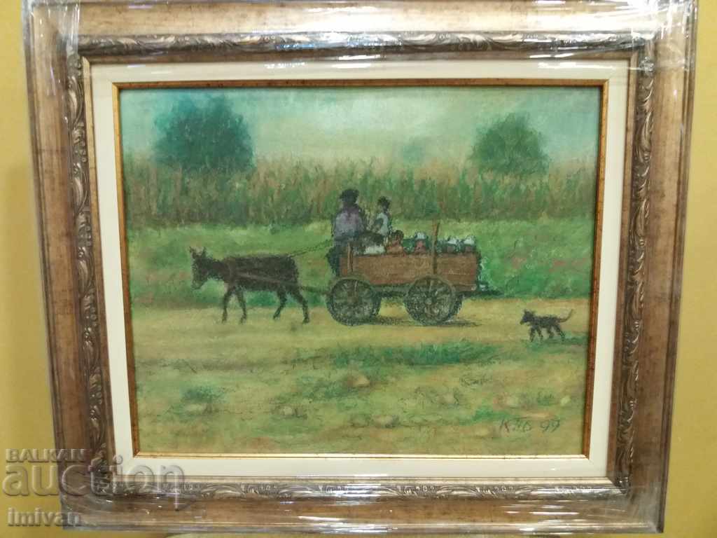 Delivery of painting KOSTADIN BODUROV (1928-2011) Delivery of painting KOSTADIN BODUROV (1928-2011)