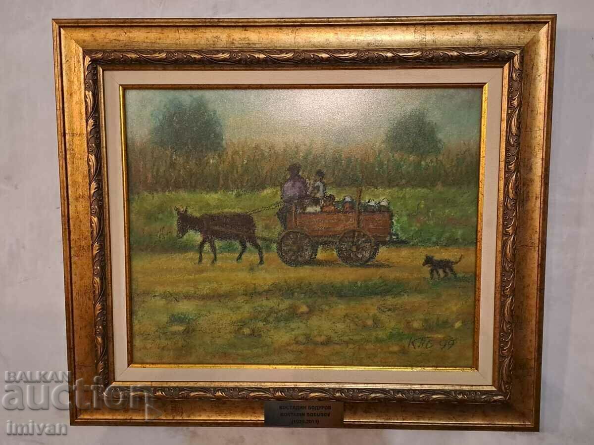 painting KOSTADIN BODUROV (1928-2011) painting KOSTADIN BODUROV (1928-2011)