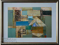 pictura, ulei, carton