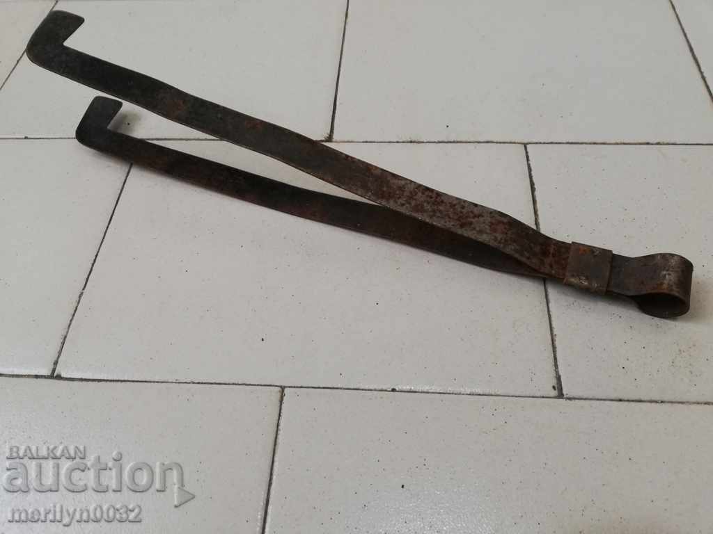 Παλιά το πόκερ, λαβίδες, σφυρήλατο σίδερο pishnik - 6 Παλιά το πόκερ, λαβίδες, σφυρήλατο σίδερο pishnik - 6