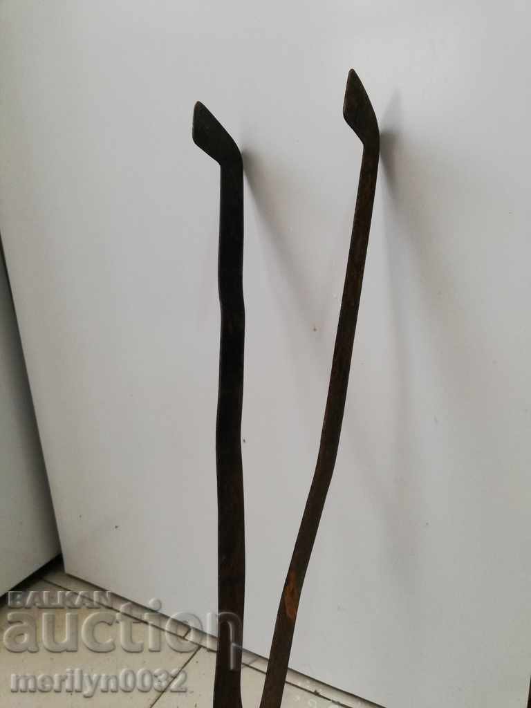 Παλιά το πόκερ, λαβίδες, σφυρήλατο σίδερο pishnik - 7 Παλιά το πόκερ, λαβίδες, σφυρήλατο σίδερο pishnik - 7