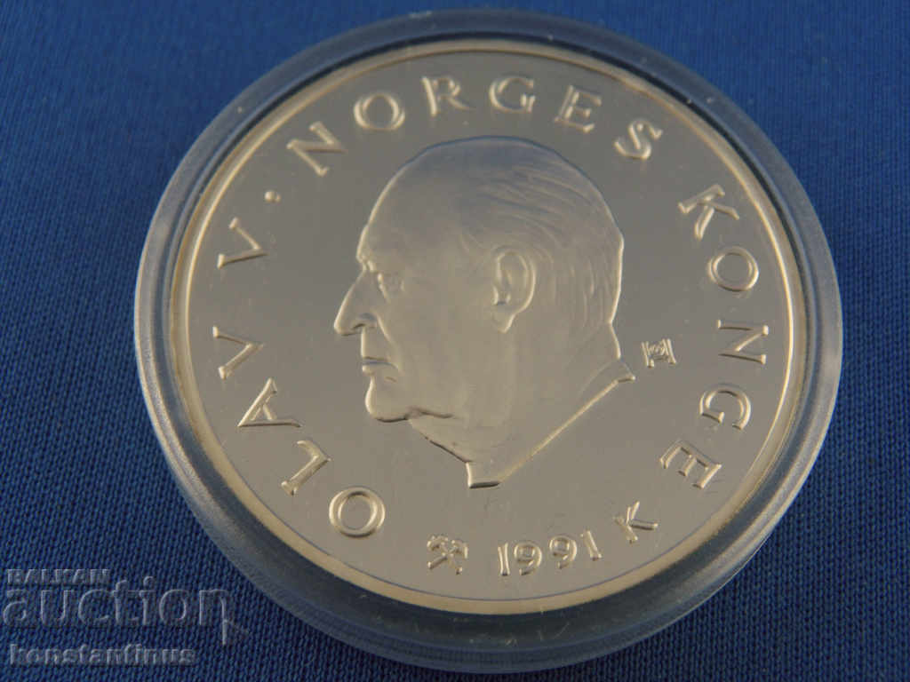 Norvegia 100 de coroane 1991 UNC Rare cu preț € 38.35 | 75.01 BGN Norvegia 100 de coroane 1991 UNC Rare cu preț € 38.35 | 75.01 BGN
