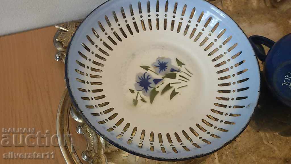 Δημοπρασία Παρτίδα εμαγιέ τσαγιού Platinum Retro Soc Δημοπρασία Παρτίδα εμαγιέ τσαγιού Platinum Retro Soc