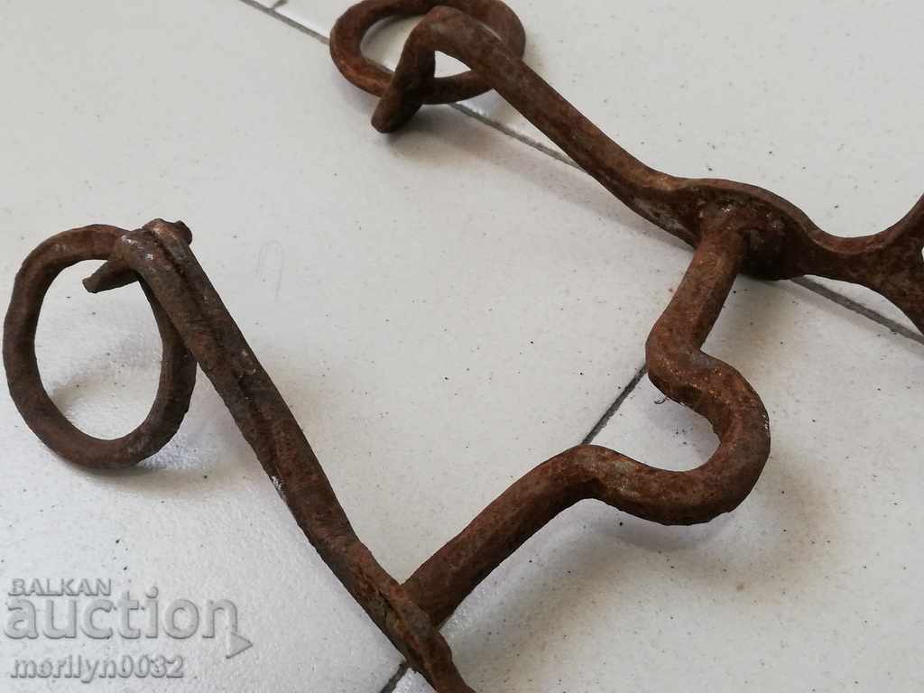 Old army bridle, cavalry, harness, horseman - 6