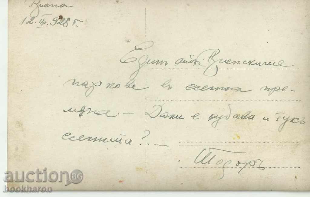 Παλιά φωτογραφία, πάρκο βιεννέζικη 1928. με τιμή 2.00 BGN | € 1.02 Παλιά φωτογραφία, πάρκο βιεννέζικη 1928. με τιμή 2.00 BGN | € 1.02