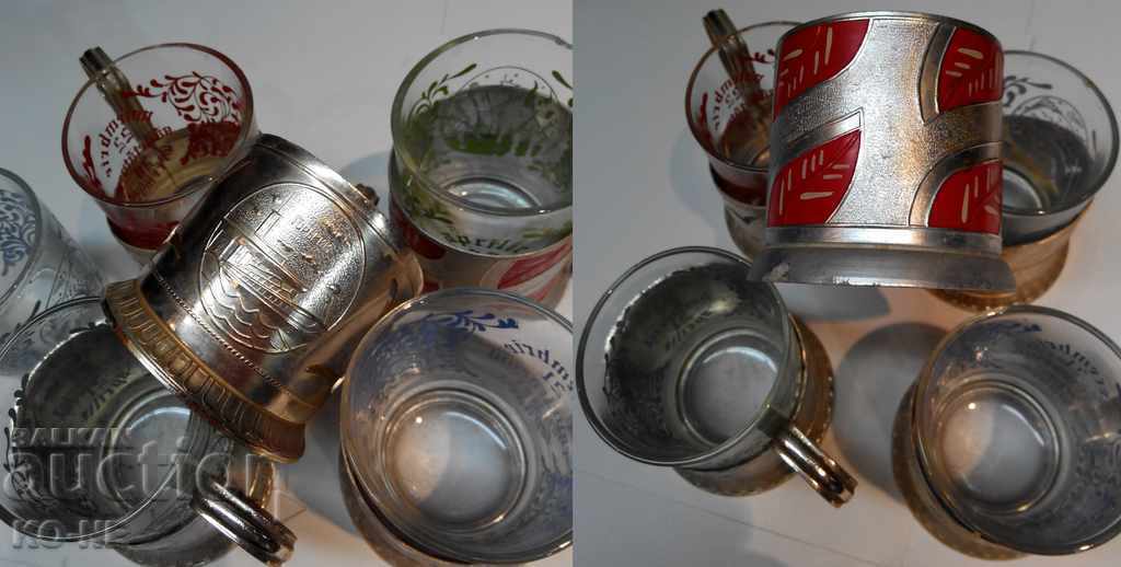 Delivery of Teeming with tea cups USSR Delivery of Teeming with tea cups USSR