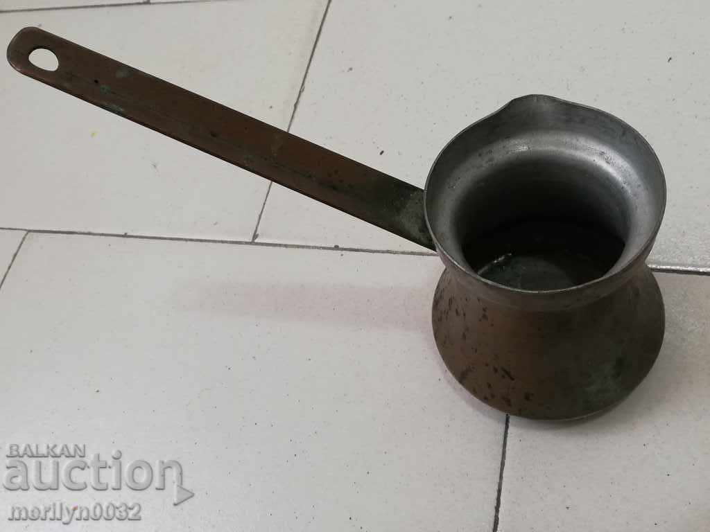 Old copper tin, coffee, baker, copper pot - 5